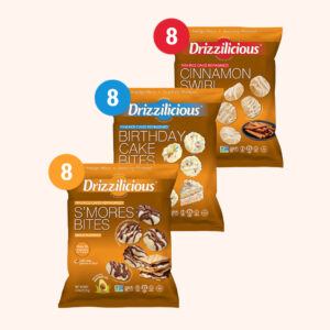 3 Flavor Variety [S'mores. Birthday. Cinnamon] .74oz